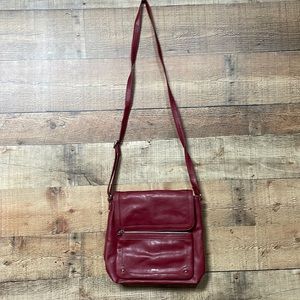 Warm Red colored Relic crossbody